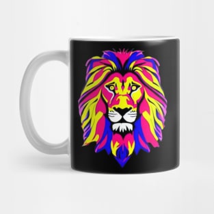 Lion King Psychedelic Mug